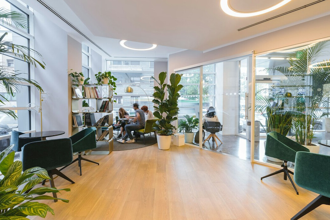 sustainable office workspace